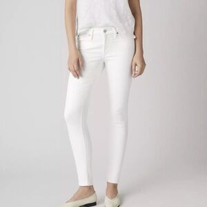 Levi’s 711 skinny women’s jeans white denim size 27 low rise